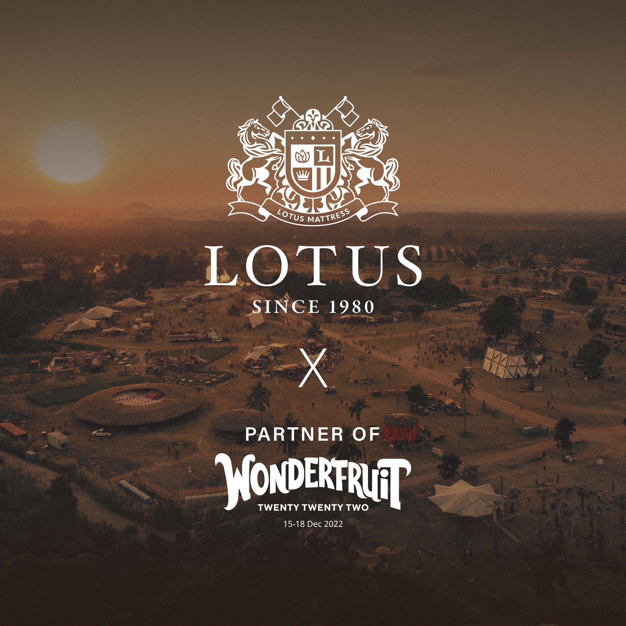 LOTUS MATTRESS X PARTNER OF WONDERFRUIT