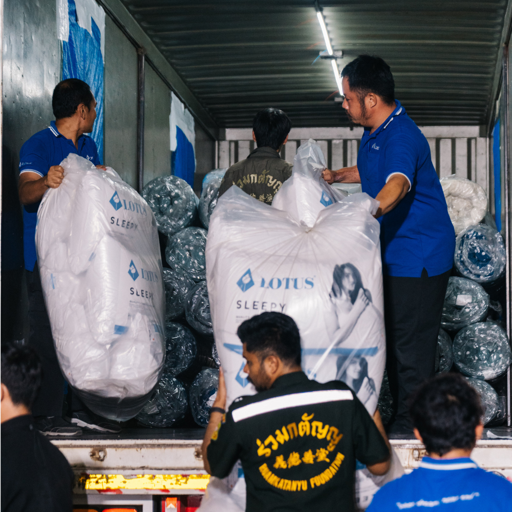 lotus-mattress-csr-earthquake-004